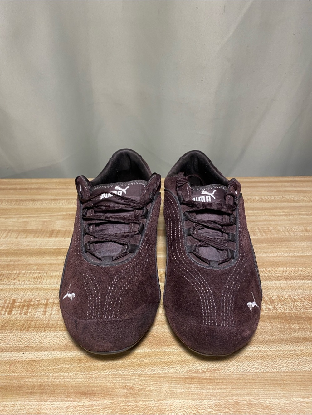 Puma Soleil Sport Brown Suede Women’s Shoes 7.5 - Picture 3 of 6
